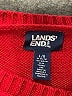 Lands' End Red Pullover Sweater Size L - photo 7