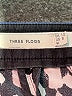 Three Floor Animal Print Blue Casual Pants Size 8 - photo 7