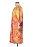 Unbranded Graphic Orange Casual Dress Size L - photo 5