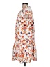 Unbranded 100% Polyester Print White Casual Dress Size M - photo 5