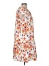 Unbranded 100% Polyester Print White Casual Dress Size M - photo 4