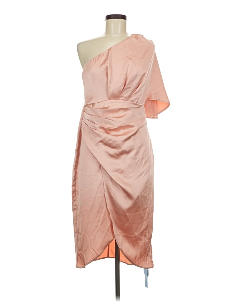 Pre-owned Cupshe Cocktail Dress In Pink