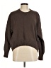 Quince Solid Brown Pullover Sweater Size M - photo 1