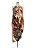 C established 1946 Animal Print Brown Cocktail Dress Size 18 - 20 Petite - photo 1