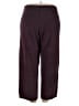 Unbranded 100% Polyester Burgundy Casual Pants Size 2X - photo 2