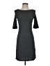 Max Studio Solid Gray Casual Dress Size XS - photo 1