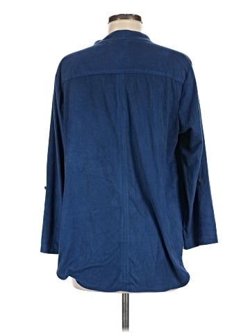 Khakis & Co 3/4 Sleeve Button-Down Shirt (view 2)