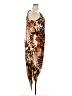 C established 1946 Animal Print Brown Cocktail Dress Size 18 - 20 Petite - photo 4