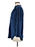 Khakis & Co Blue 3/4 Sleeve Button-Down Shirt Size M - photo 5