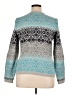 Talbots Print Blue Pullover Sweater Size XL Petite - photo 2
