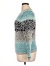 Talbots Print Blue Pullover Sweater Size XL Petite - photo 5