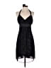 B.wear 100% Polyester Stars Black Cocktail Dress Size M - photo 1