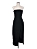 Silence and Noise Solid Black Cocktail Dress Size 2 - photo 1