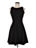 Alfani Solid Black Cocktail Dress Size M (petite) - photo 1