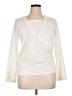 Hasting & Smith Ivory Long Sleeve Top Size L - photo 1