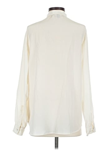 Diesel Long Sleeve Silk Top (view 2)