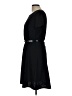 AB Studio Solid Black Casual Dress Size 12 - photo 5