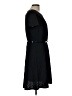 AB Studio Solid Black Casual Dress Size 12 - photo 4