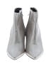 Attilio Giusti Leombruni Solid Silver Gray Ankle Boots Size EU (IT) 39 1/2 / US 9 1/2 - photo 2