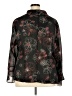 Perceptions 100% Polyester Black 3/4 Sleeve Blouse Size 20 - photo 2