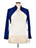 Alex Evenings Blue Cardigan Size 18 - photo 1