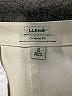 L.L.Bean 100% Cotton Solid Ivory Casual Pants Size 18 - photo 4