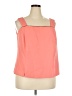 Perceptions 100% Polyester Orange Sleeveless Blouse Size 20 - photo 1
