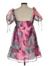 Amanda Uprichard 100% Polyester Hearts Pink Cocktail Dress Size L - photo 2