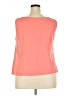 Perceptions 100% Polyester Orange Sleeveless Blouse Size 20 - photo 2