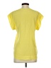 BDG 100% Silk Yellow Short Sleeve Top Size XS - photo 2