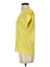 BDG 100% Silk Yellow Short Sleeve Top Size XS - photo 5