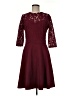 Miusol Burgundy Cocktail Dress Size M - photo 1