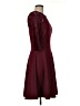 Miusol Burgundy Cocktail Dress Size M - photo 4