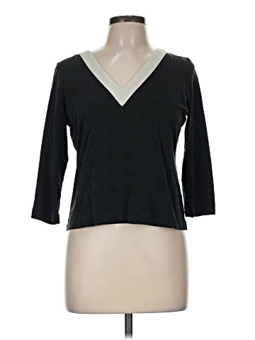 Linda Allard Ellen Tracy 3/4 Sleeve Top (view 1)