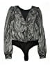 Good Luck Gem Black Bodysuit Size M - photo 1