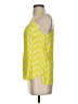 Greylin 100% Viscose Yellow Sleeveless Blouse Size S - photo 5