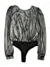 Good Luck Gem Black Bodysuit Size M - photo 2