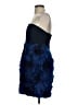 BCBGMAXAZRIA 100% Polyester Blue Cocktail Dress Size 4 - photo 5