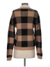 By Anthropologie Checkered-gingham Brown Pullover Sweater Size S - photo 2