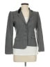 SASSON Chevron-herringbone Gray Blazer Size 8 - photo 1
