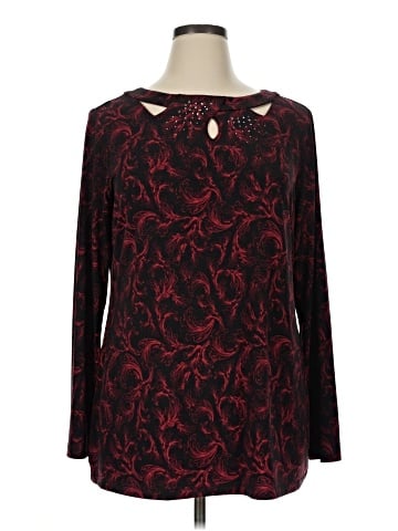 Christopher & Banks Long Sleeve Blouse (view 1)