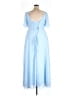 Unbranded 100% Polyester Blue Casual Dress Size 16 - photo 2