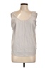 Simply Vera Vera Wang Gray Sleeveless Blouse Size L - photo 1