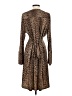 MICHAEL Michael Kors Animal Print Brown Casual Dress Size S (estimated) - photo 2