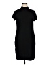 AB Studio Solid Black Casual Dress Size XL - photo 1