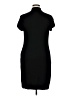 AB Studio Solid Black Casual Dress Size XL - photo 2