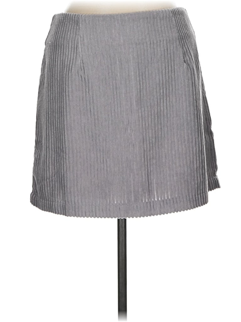 Pre-owned Lulus Casual Skirt In Gray