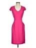 H&M Solid Pink Cocktail Dress Size 4 - photo 1