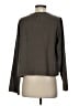 bryn WALKER 100% Tencel Gray Long Sleeve Top Size S - photo 2