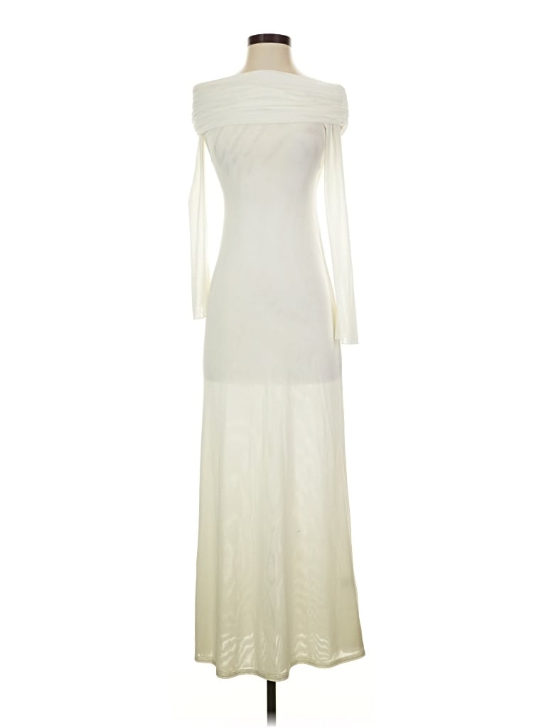 Pre-owned Meshki Cocktail Dress In Ivory